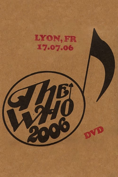 Poster for The Who: Lyon 7/17/2006