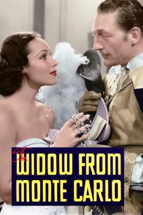 Poster for The Widow from Monte Carlo