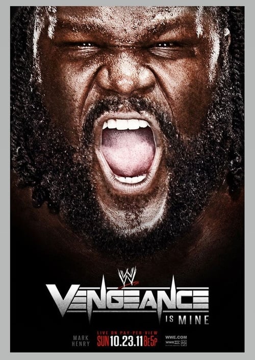 Poster for WWE Vengeance 2011