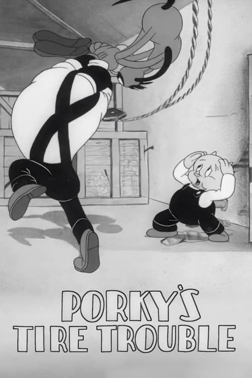 Poster for Porky's Tire Trouble