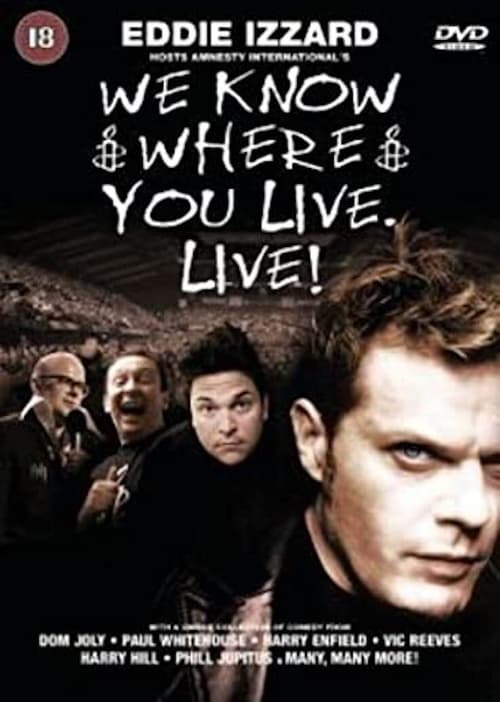 Poster for We Know Where You Live. Live!