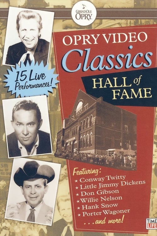 Poster for Opry Video Classics: Hall of Fame