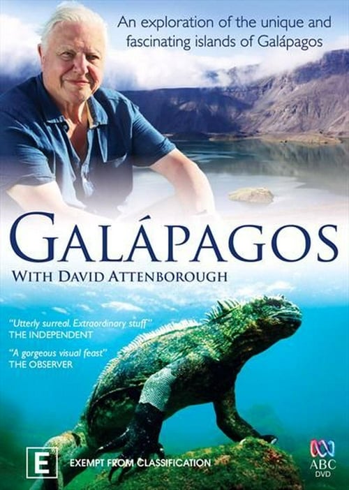 Poster for Galapagos with David Attenborough