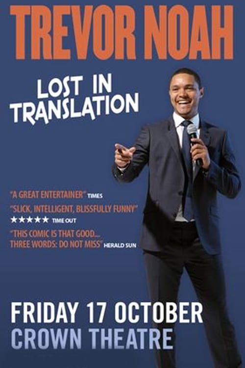 Poster for Trevor Noah: Lost In Translation