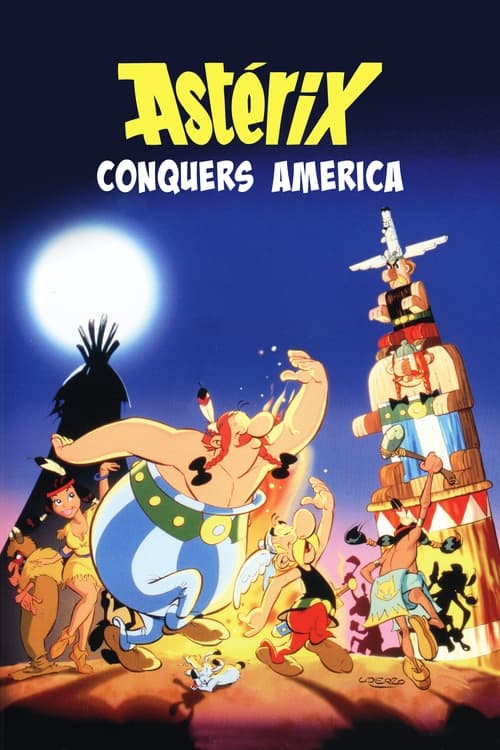 Poster for Asterix Conquers America