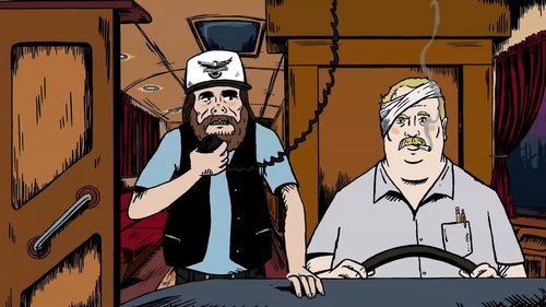 Mike Judge Presents: Tales From the Tour Bus scene 1