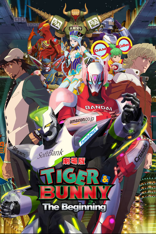 Poster for Tiger & Bunny: The Beginning
