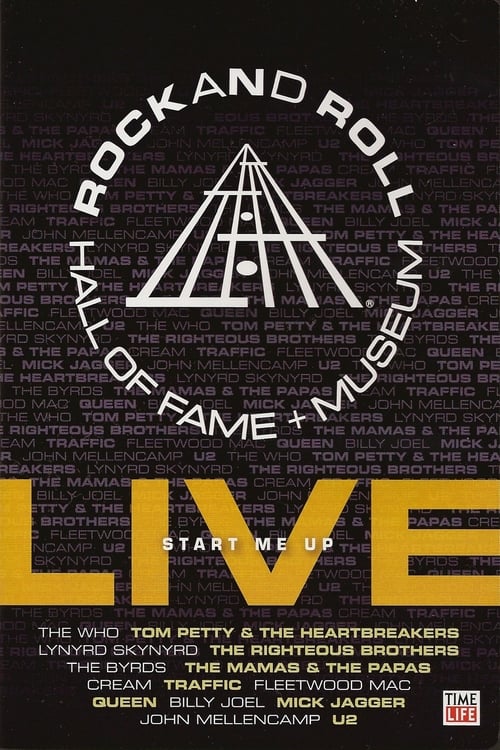 Poster for Rock and Roll Hall of Fame Live - Start Me Up