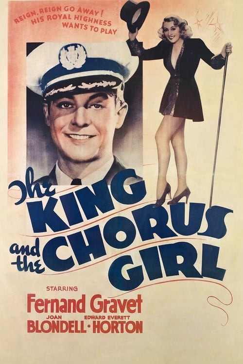 Poster for The King and the Chorus Girl