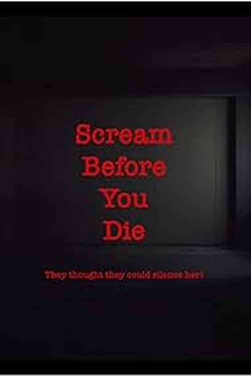 Poster for Scream Before You Die