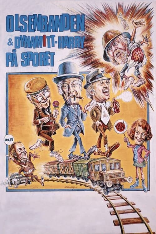 Poster for The Olsen Gang and Dynamite-Harry On The Trail