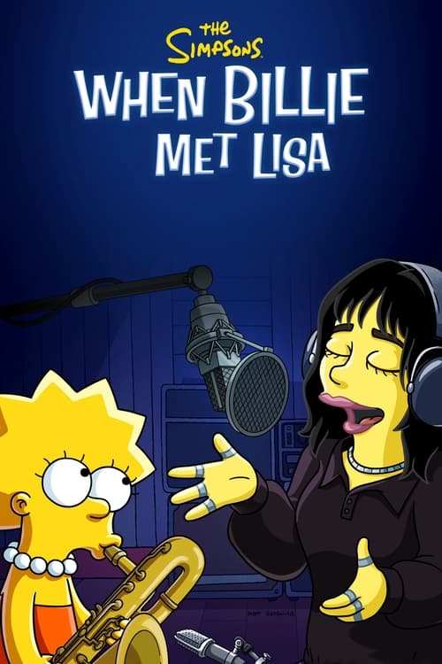Poster for The Simpsons: When Billie Met Lisa