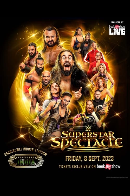 Poster for WWE Superstar Spectacle 2023