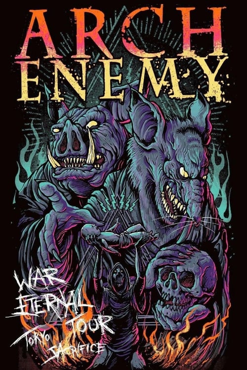 Poster for Arch Enemy: War Eternal Tour (Tokyo Sacrifice)