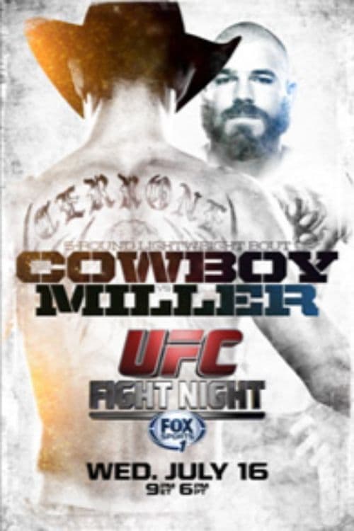 Poster for UFC Fight Night 45: Cerrone vs. Miller