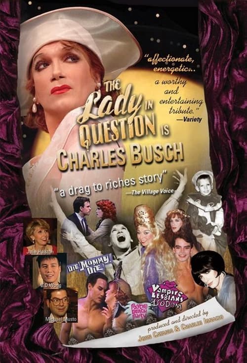 Poster for The Lady in Question Is Charles Busch