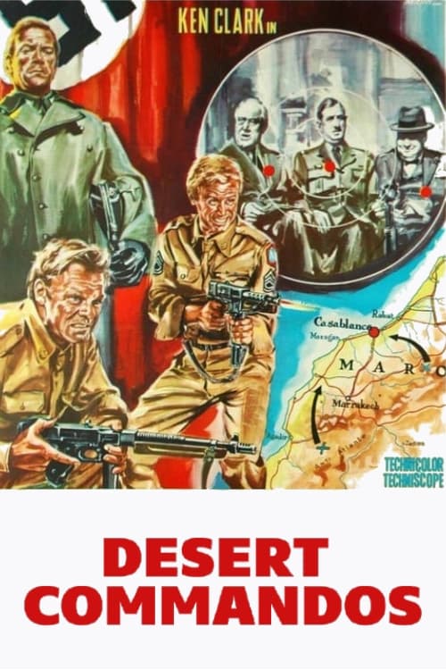 Poster for Desert Commandos