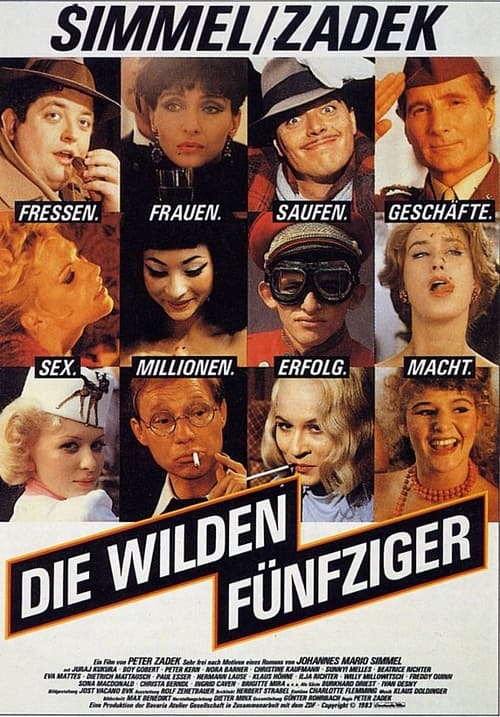 Poster for Die wilden Fünfziger