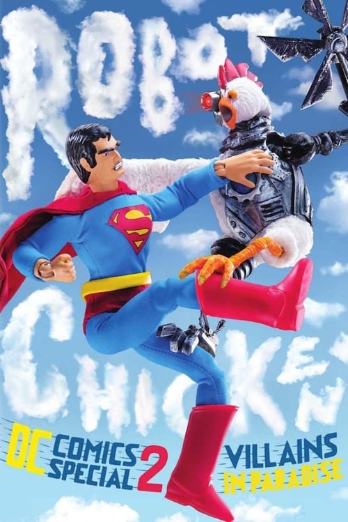 Poster for Robot Chicken DC Comics Special II: Schurken im Paradies