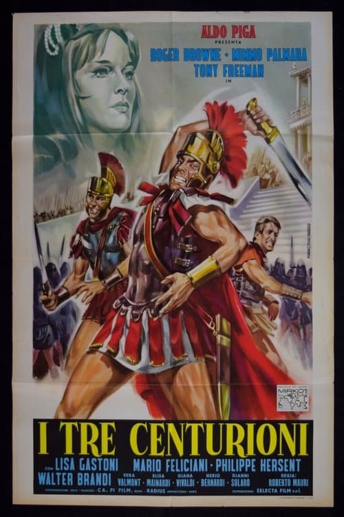 Poster for Three Swords for Rome