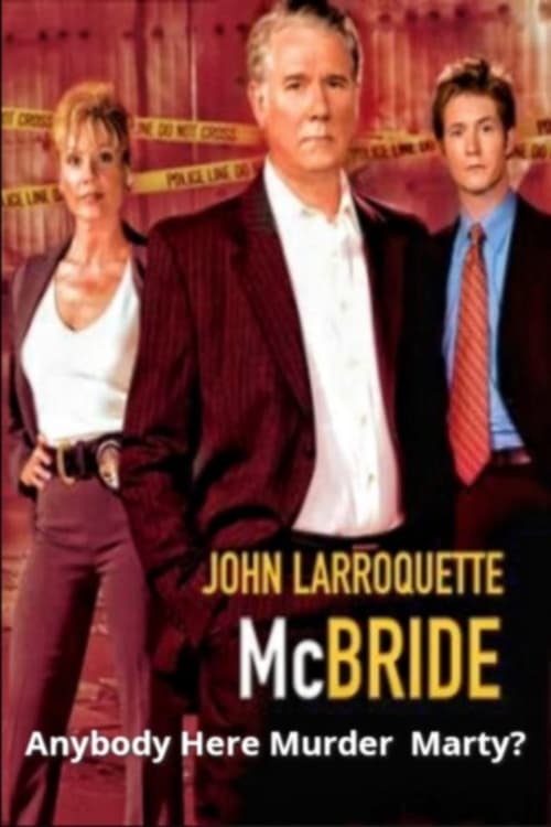 Poster for McBride: Anybody Here Murder Marty?