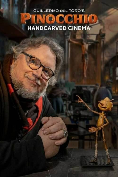 Poster for Guillermo del Toro's Pinocchio: Handcarved Cinema