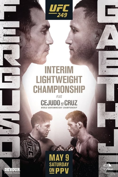 Poster for UFC 249: Ferguson vs. Gaethje