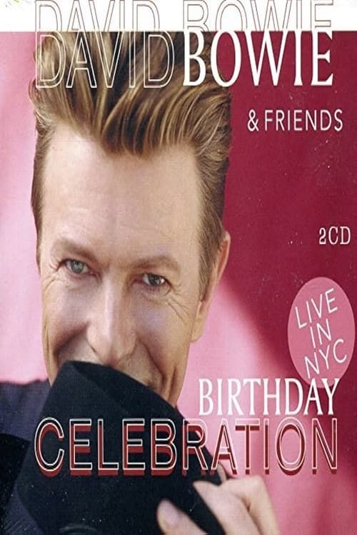 Poster for David Bowie & Friends Birthday Celebration