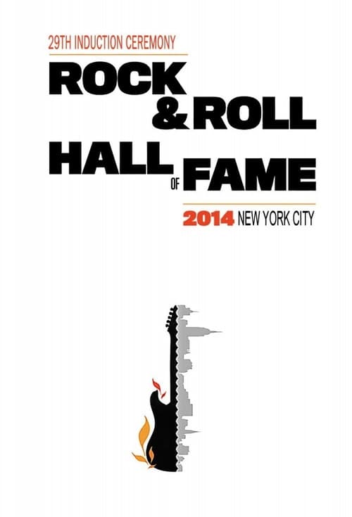 Poster for Rock and Roll Hall of Fame Induction Ceremony