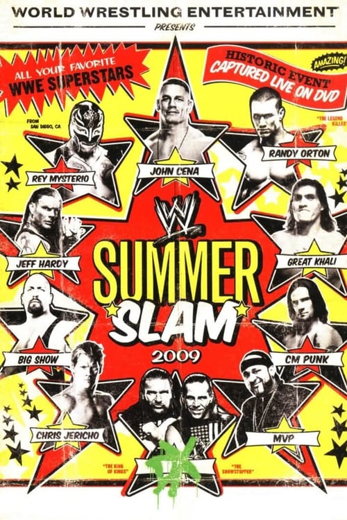 Poster for WWE SummerSlam 2009