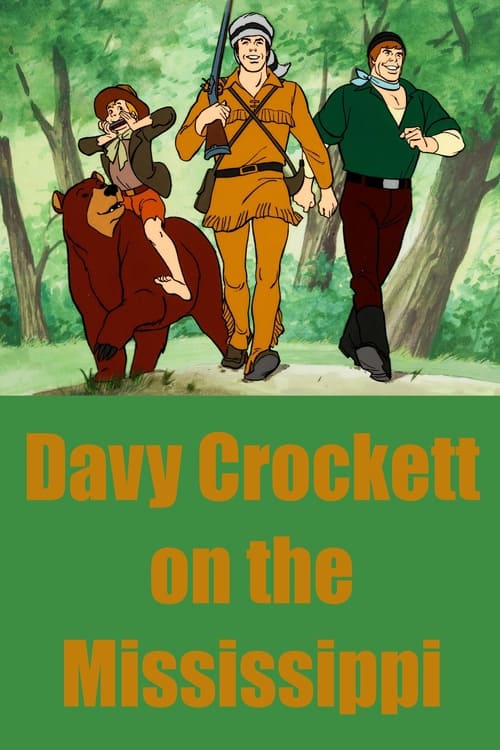 Poster for Davy Crockett on the Mississippi