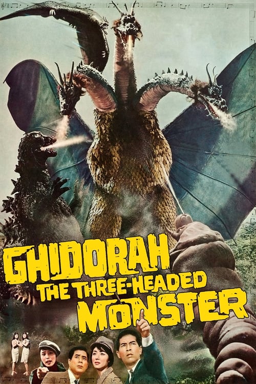 Poster for Ghidorah, the Three-Headed Monster