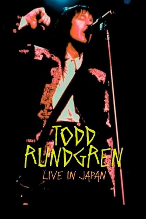 Poster for Todd Rundgren: Live in Japan