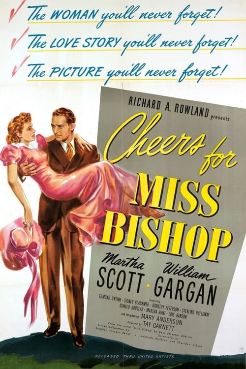 Poster for Cheers for Miss Bishop