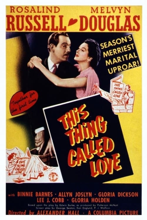 Poster for This Thing Called Love