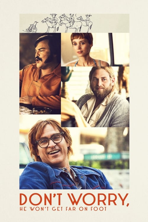 Poster for Don't Worry, He Won't Get Far on Foot
