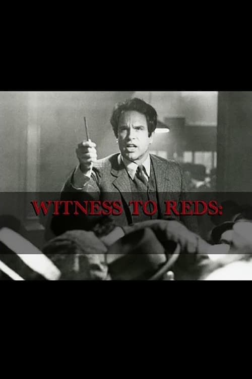 Poster for Witness to 'Reds'