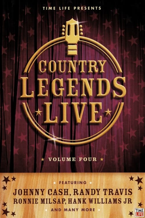 Poster for Time Life Presents Country Legends Live, Vol. 4