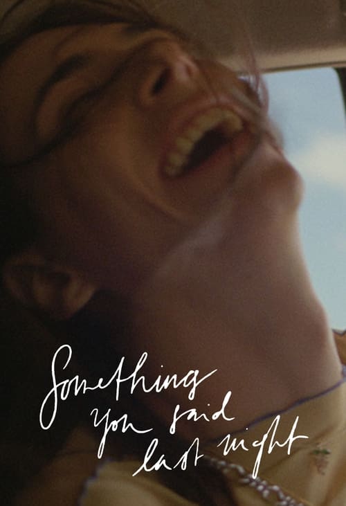 Poster for Something You Said Last Night