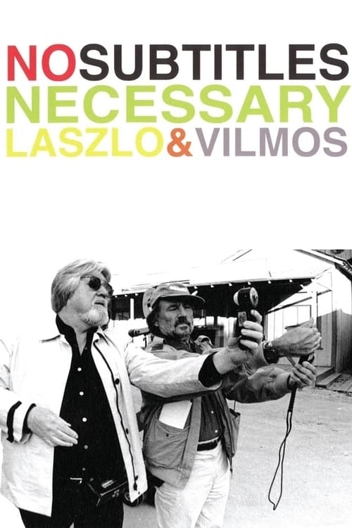 Poster for No Subtitles Necessary: Laszlo & Vilmos