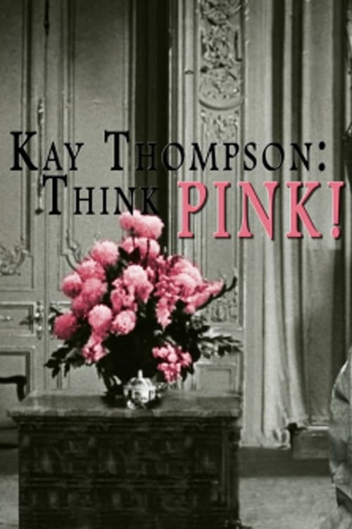 Poster for Kay Thompson: Think Pink!