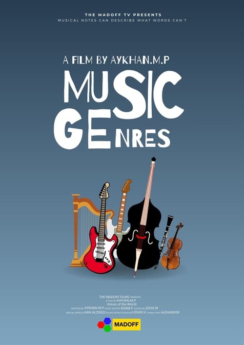 Poster for Music Genres. Voices of the World