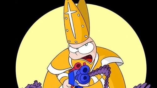 Popetown scene 1