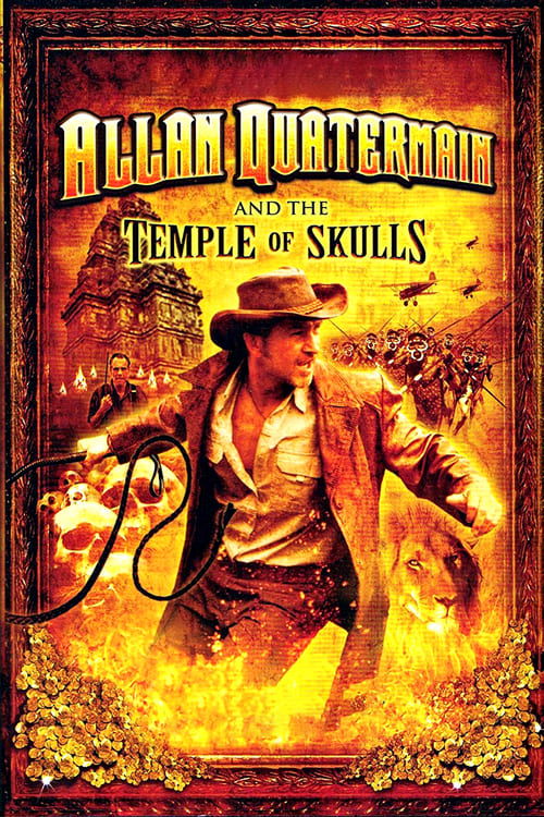 Poster for Allan Quatermain and the Temple of Skulls