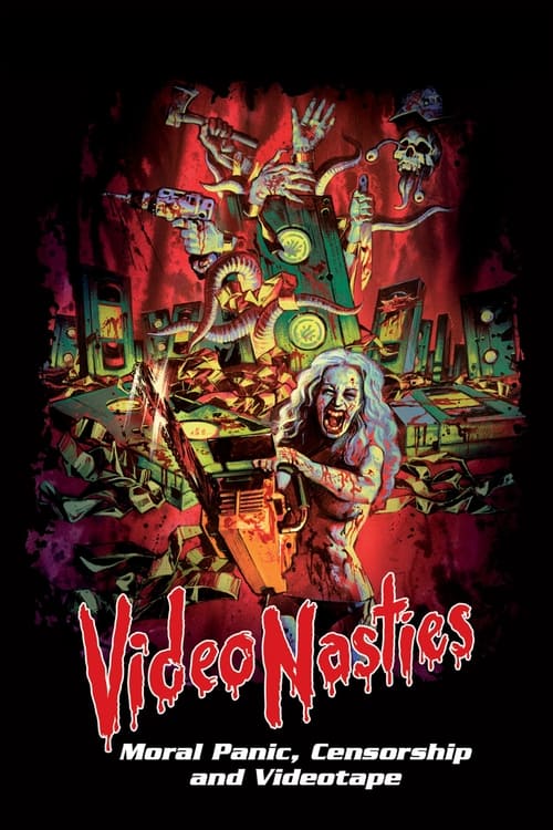 Poster for Video Nasties: Moral Panic, Censorship & Videotape