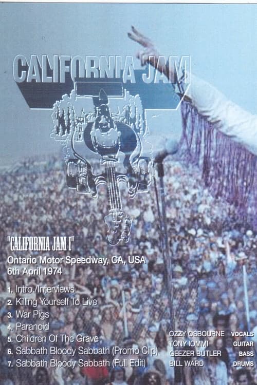 Poster for Black Sabbath: California Jam