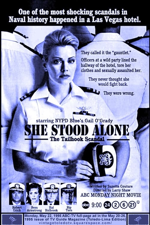 Poster for She Stood Alone: The Tailhook Scandal
