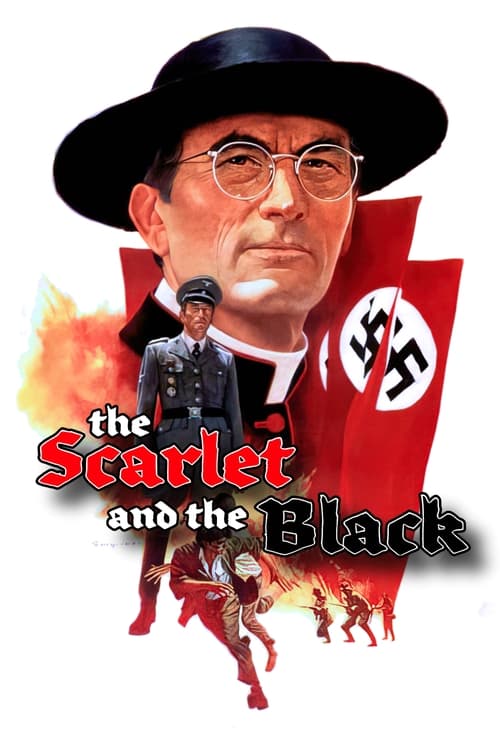 Poster for The Scarlet and the Black