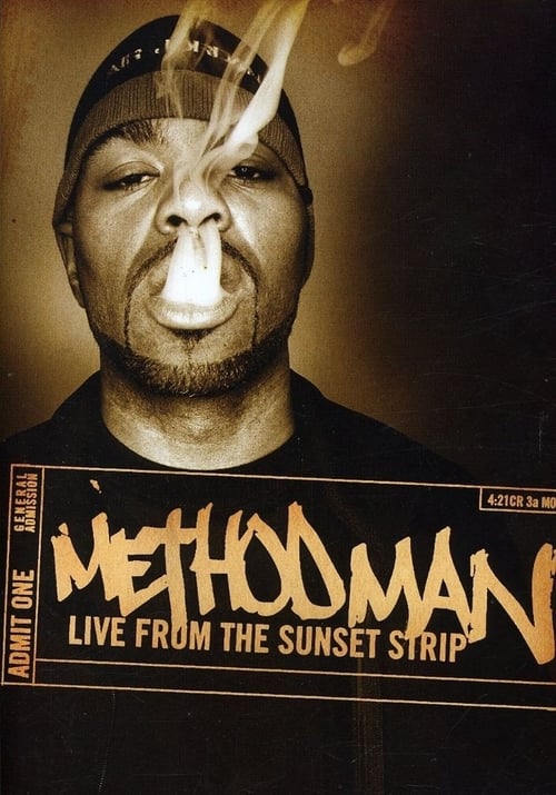 Poster for Method Man: Live from the Sunset Strip
