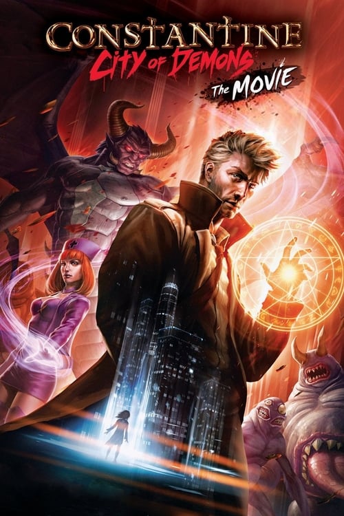 Poster for Constantine: City of Demons - The Movie
